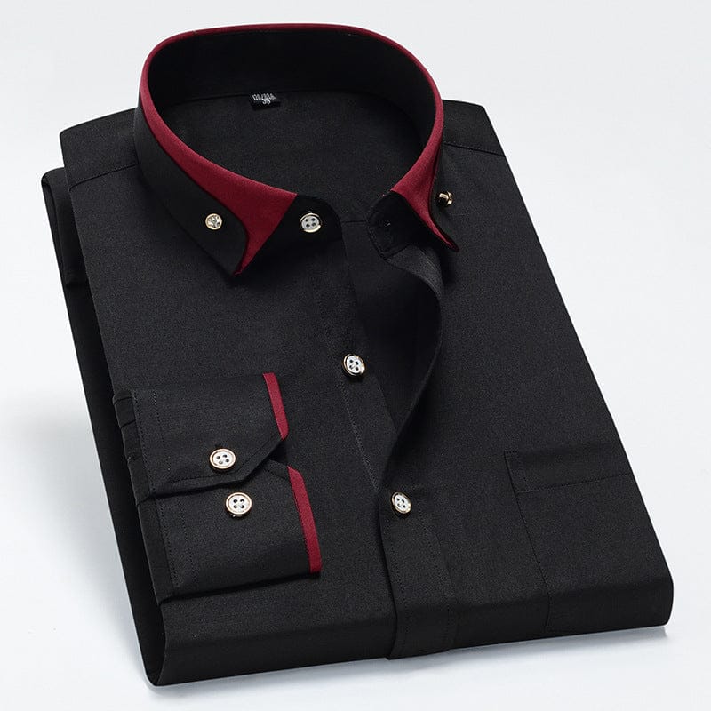 CAMICIA A CONTRASTO ALVIN