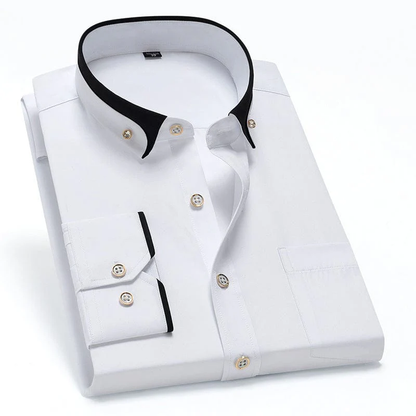 CAMICIA A CONTRASTO ALVIN